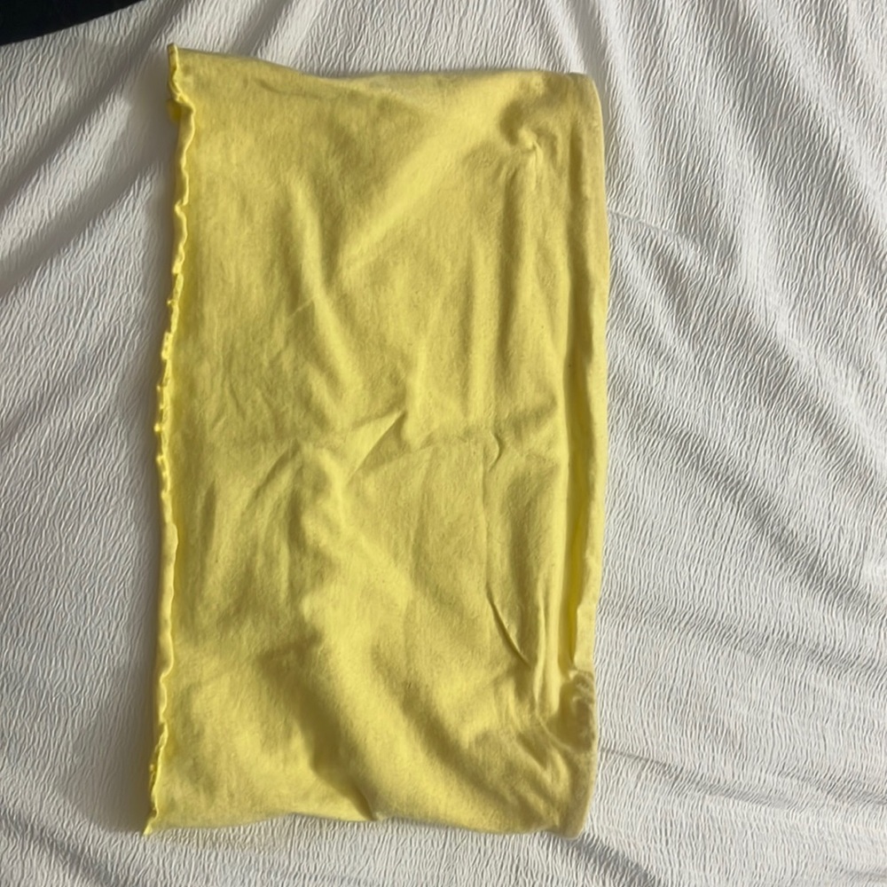 PacSun light yellow tube top